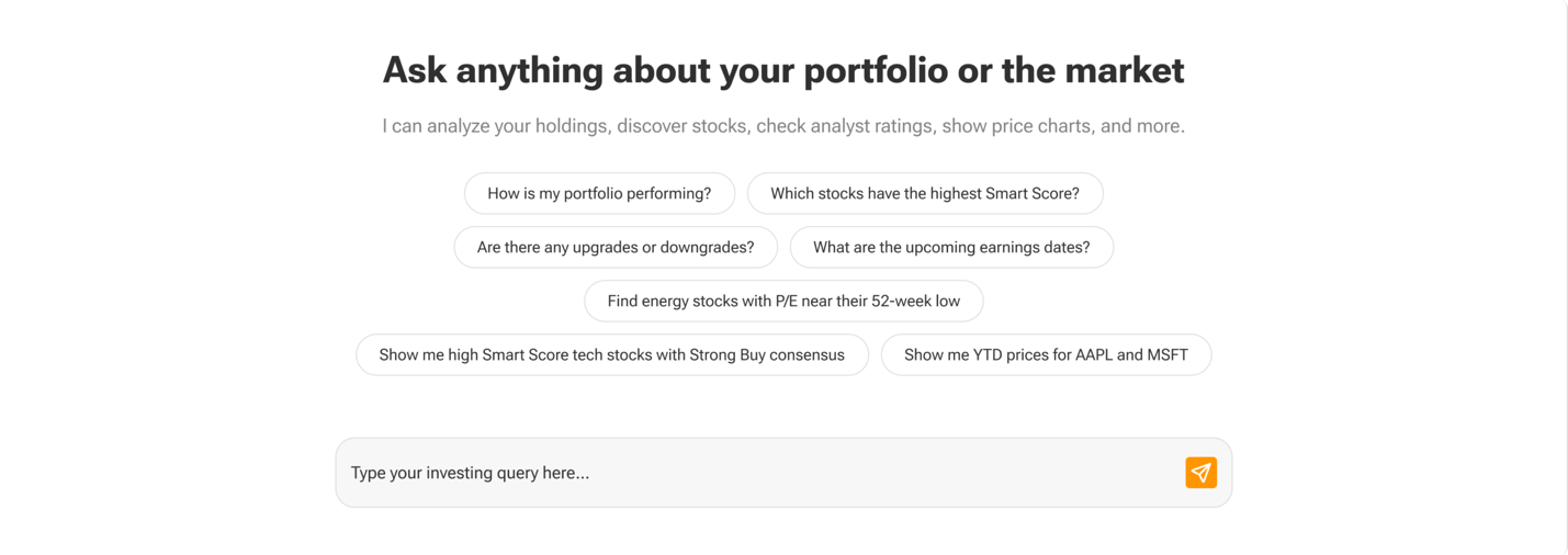 TipRanks product screenshot