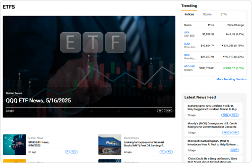 TipRanks product screenshot